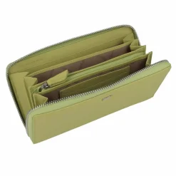 Damen Braun Büffel Joy Geldbörse RFID Schutz Leder 19 cm