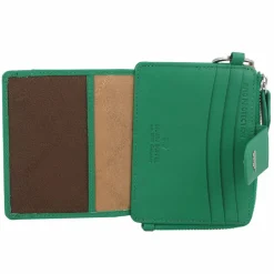 Braun Büffel Visitenkartenetuis<Joy Kreditkartenetui RFID Schutz Leder 11 cm fern green