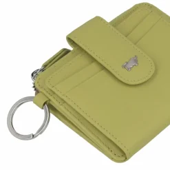 Discount Braun Büffel Joy Kreditkartenetui RFID Schutz Leder 11 cm lemongrass