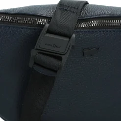 Braun Büffel Gürteltaschen<Novara Gürteltasche Leder 31 cm dunkelblau