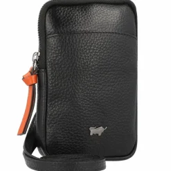 Braun Büffel Umhängetaschen<Novara Umängetasche Leder 10 cm schwarz