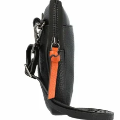 Braun Büffel Umhängetaschen<Novara Umängetasche Leder 10 cm schwarz