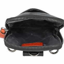 Braun Büffel Umhängetaschen<Novara Umängetasche Leder 10 cm schwarz