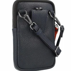 Braun Büffel Umhängetaschen<Novara Umängetasche Leder 10 cm dunkelblau