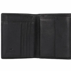 Braun Büffel Herrengeldbörsen Hochformat<Prato Geldbörse RFID Leder 10 cm schwarz
