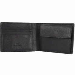 Outlet Braun Büffel Prato Geldbörse RFID Leder 12 cm schwarz