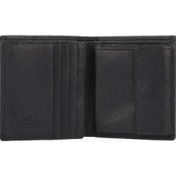 Braun Büffel Herrengeldbörsen Hochformat<Prato Geldbörse RFID Schutz Leder 9 cm schwarz