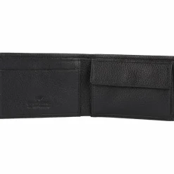 Braun Büffel Herrengeldbörsen Querformat<Prato Geldbörse RFID Leder 10 cm schwarz