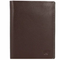 Braun Büffel Herrengeldbörsen Hochformat<Prato Geldbörse RFID Leder 10 cm d. braun