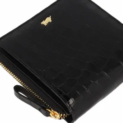 Outlet Braun Büffel Verona Geldbörse Leder 10 cm schwarz