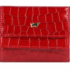 Braun Büffel Damengeldbörsen Querformat<Verona Geldbörse Leder 10 cm rot