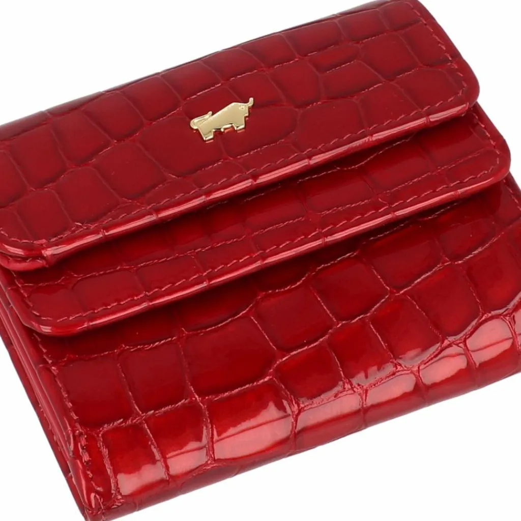 Braun Büffel Damengeldbörsen Querformat<Verona Geldbörse Leder 10 cm rot
