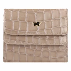 Damen Braun Büffel Verona Geldbörse Leder 10 cm