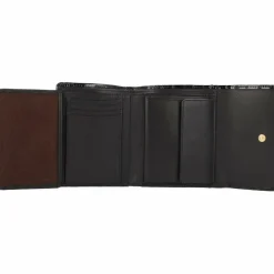 Braun Büffel Verona Geldbörse Leder 12 cm schwarz
