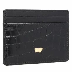 Braun Büffel Visitenkartenetuis<Verona Kreditkartenetui Leder 10 cm schwarz