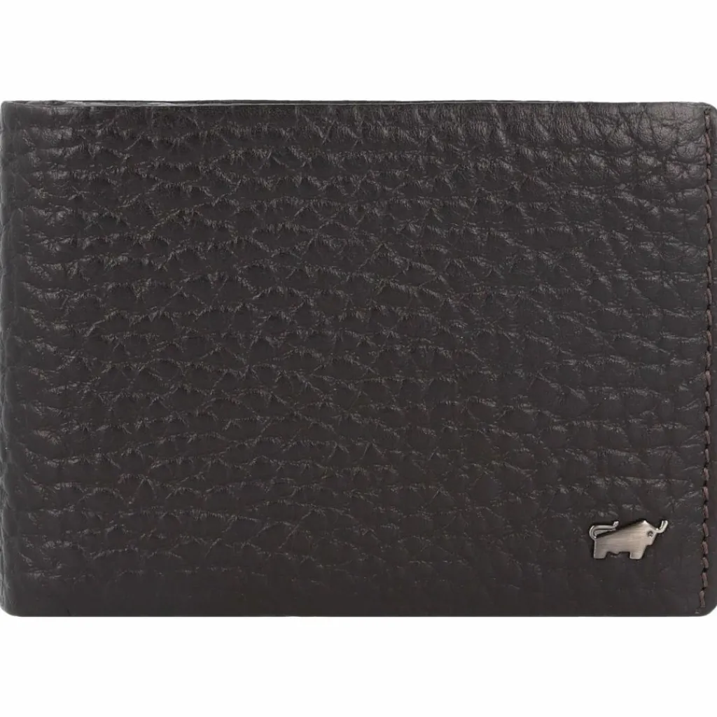 Herren Braun Büffel Yannik Geldbörse RFID Schutz Leder 13 cm