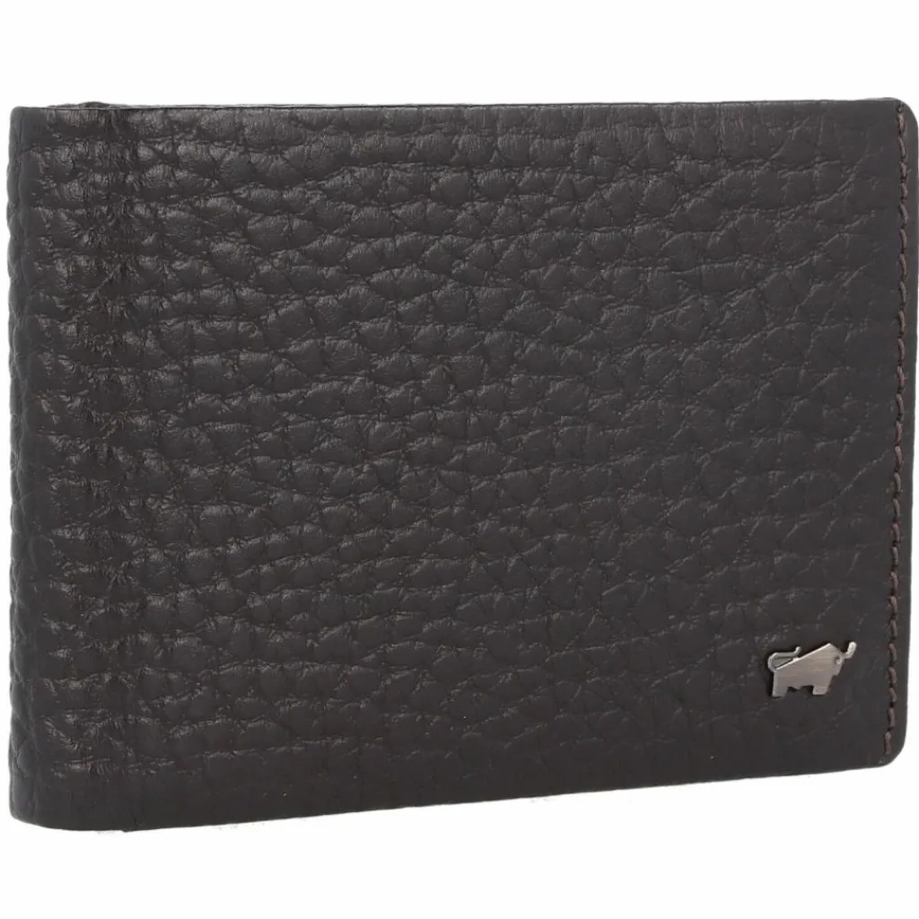 Herren Braun Büffel Yannik Geldbörse RFID Schutz Leder 13 cm