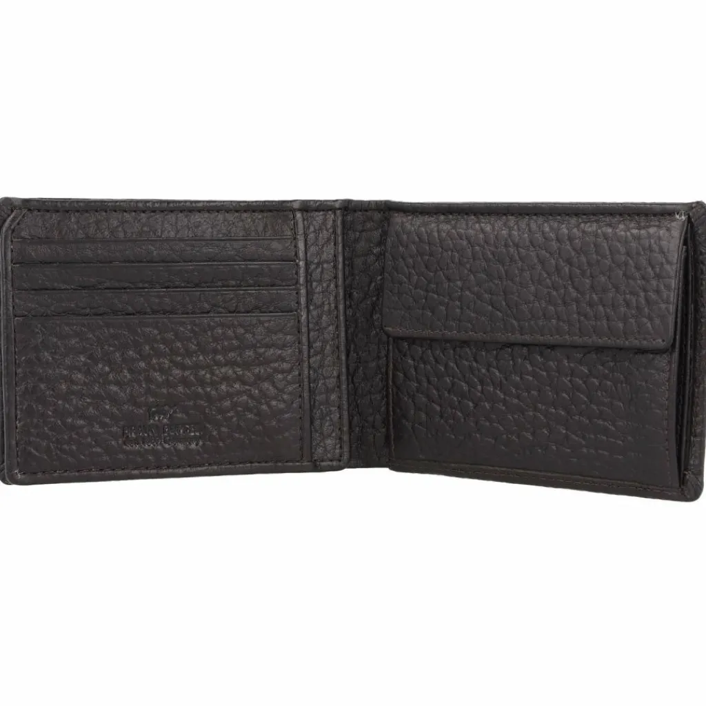 Herren Braun Büffel Yannik Geldbörse RFID Schutz Leder 13 cm
