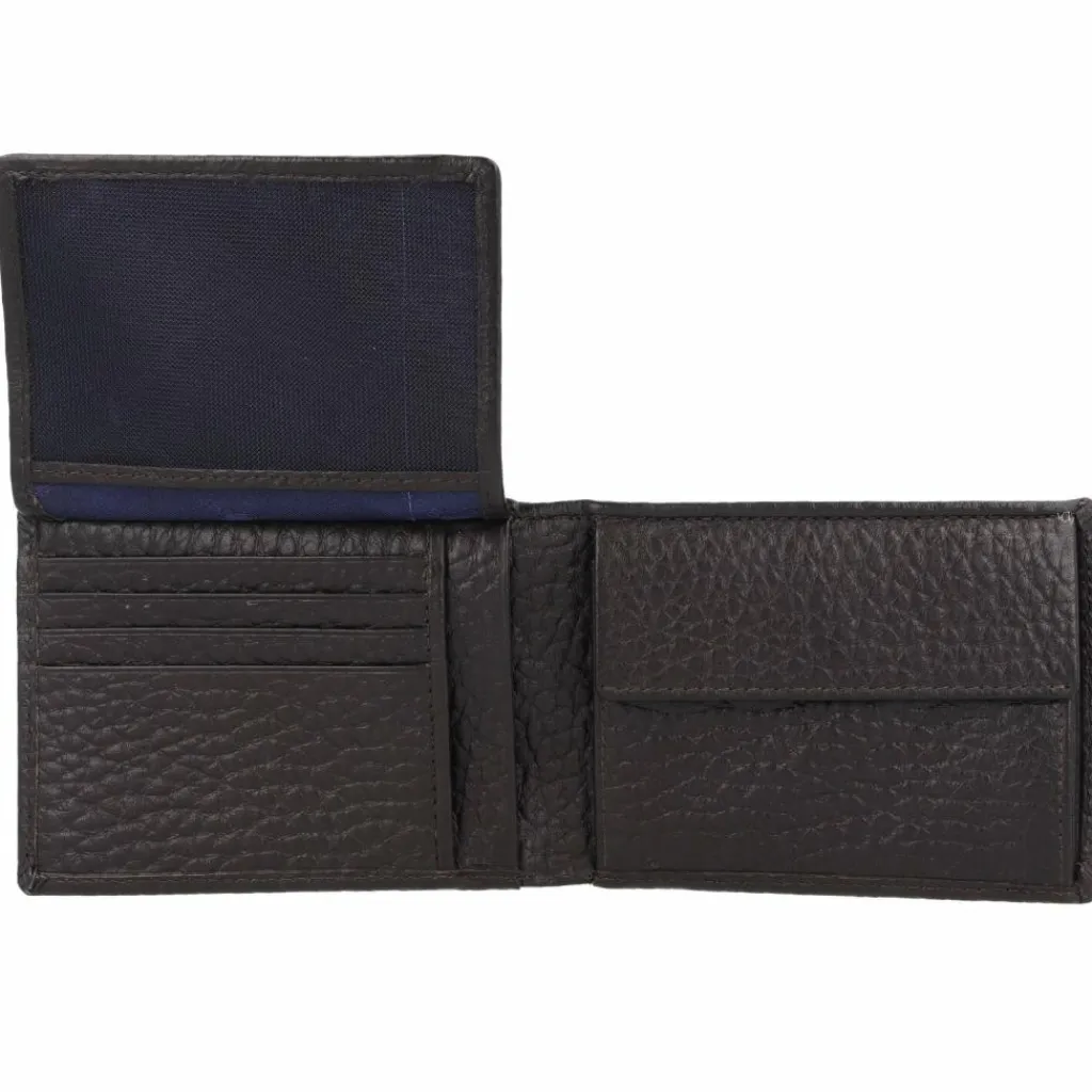 Herren Braun Büffel Yannik Geldbörse RFID Schutz Leder 13 cm