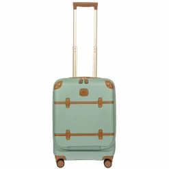 Bric's Hartgepäck Kabinengepäck|4-Rollen Kabinentrolleys<Bellagio 4 Rollen Kabinentrolley 55 cm mit Dehnfalte eucalyptus