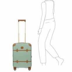 Hot Bric's Bellagio 4 Rollen Kabinentrolley 55 cm eucalyptus