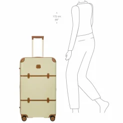 Bric's Bellagio 4 Rollen Trolley 80 cm