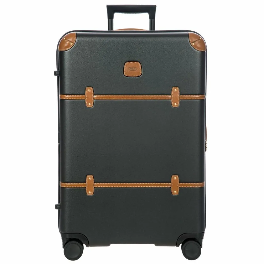 Hot Bric's Bellagio 4 Rollen Trolley 70.5 cm mit Dehnfalte schwarz-braun
