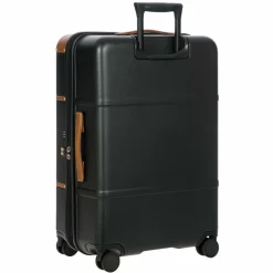 Hot Bric's Bellagio 4 Rollen Trolley 70.5 cm mit Dehnfalte schwarz-braun
