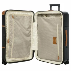 Hot Bric's Bellagio 4 Rollen Trolley 70.5 cm mit Dehnfalte schwarz-braun