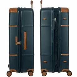 Online Bric's Bellagio 4 Rollen Trolley 82 cm mit Dehnfalte blau-tabak