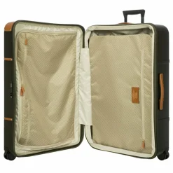 Bric's 4-Rollen Koffer|Hartgepäck<Bellagio 4 Rollen Trolley 82 cm mit Dehnfalte olivgruen