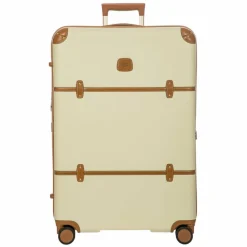Bric's 4-Rollen Koffer|Hartgepäck<Bellagio 4 Rollen Trolley 76 cm mit Dehnfalte creme