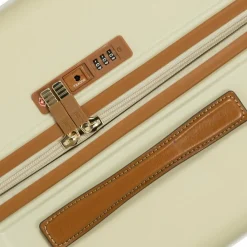 Bric's 4-Rollen Koffer|Hartgepäck<Bellagio 4 Rollen Trolley 76 cm mit Dehnfalte creme