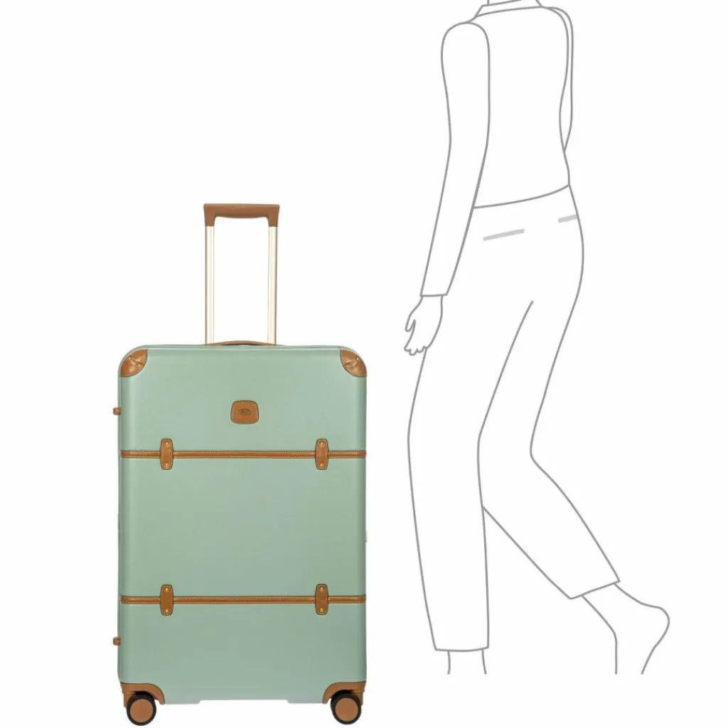 Bric's Bellagio 4 Rollen Trolley 76 cm mit Dehnfalte