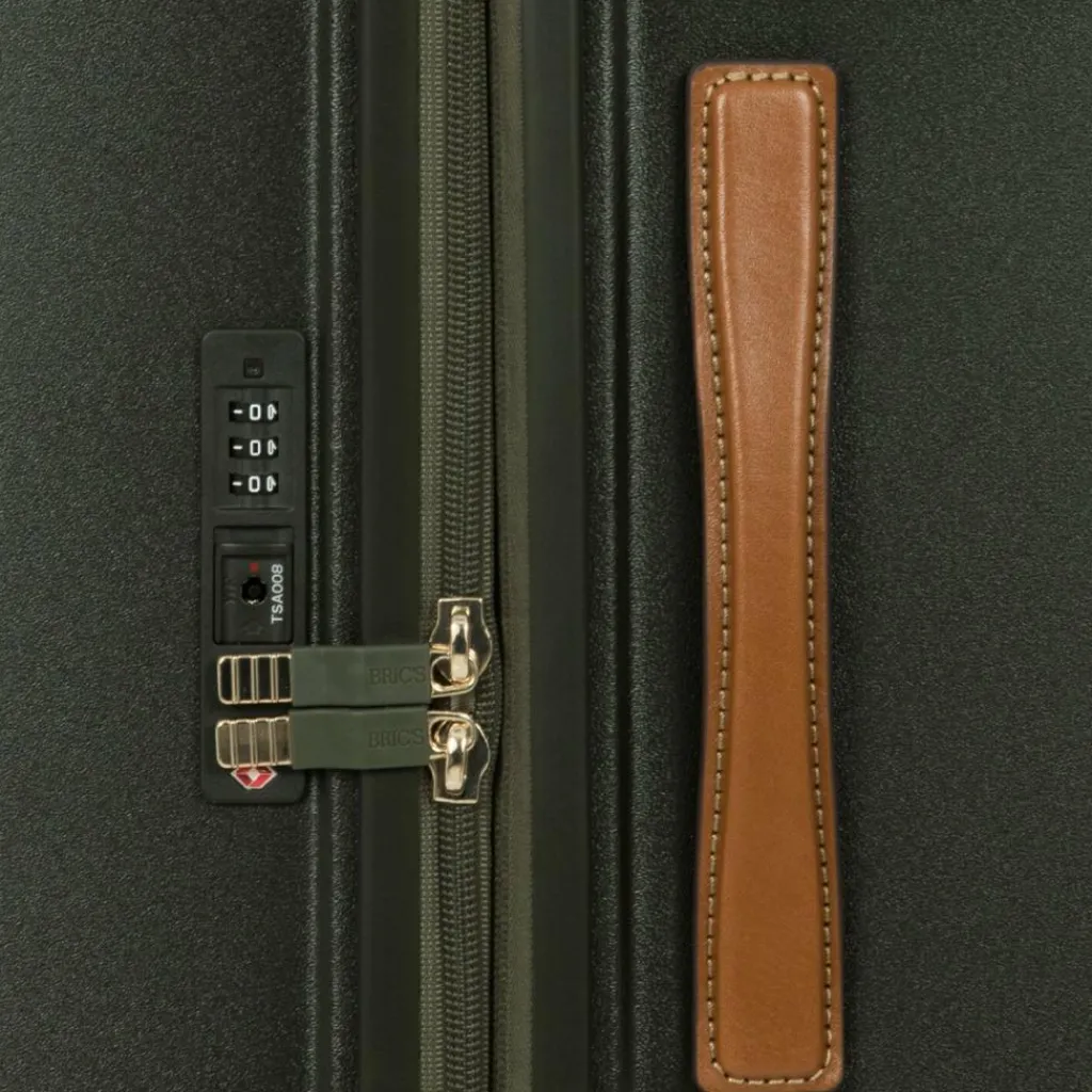 Best Bric's Bellagio 4 Rollen Trolley 70.5 cm mit Dehnfalte olivgruen