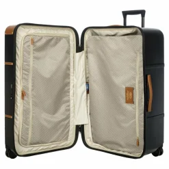 Bric's 4-Rollen Koffer|Hartgepäck<Bellagio 4 Rollen Trolley 80 cm schwarz-braun