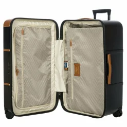 Bric's 4-Rollen Koffer|Hartgepäck<Bellagio 4 Rollen Trolley 75.5 cm schwarz-braun