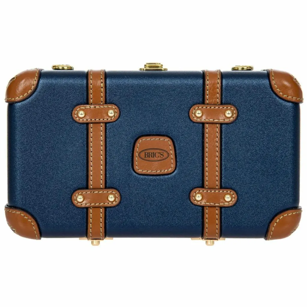 Discount Bric's Bellagio Umhängetasche 20 cm blau-tabak
