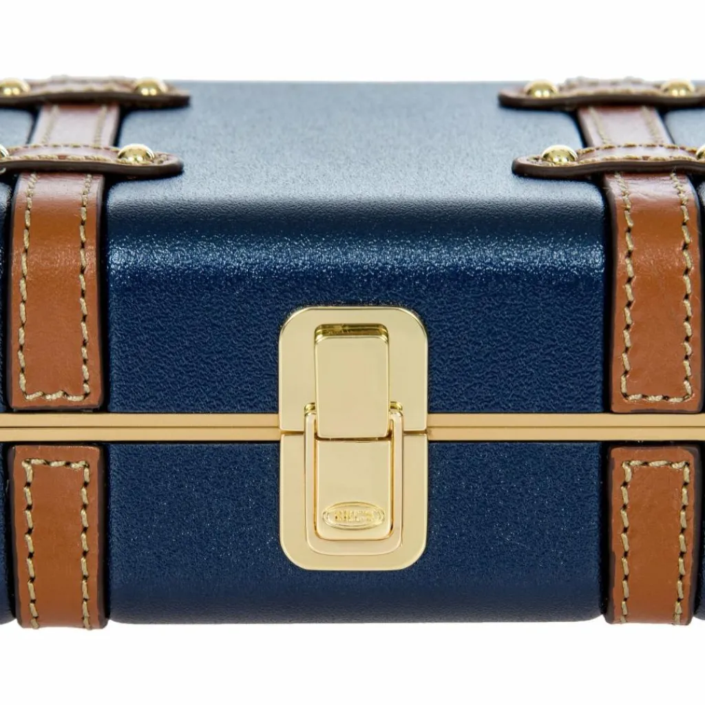 Discount Bric's Bellagio Umhängetasche 20 cm blau-tabak