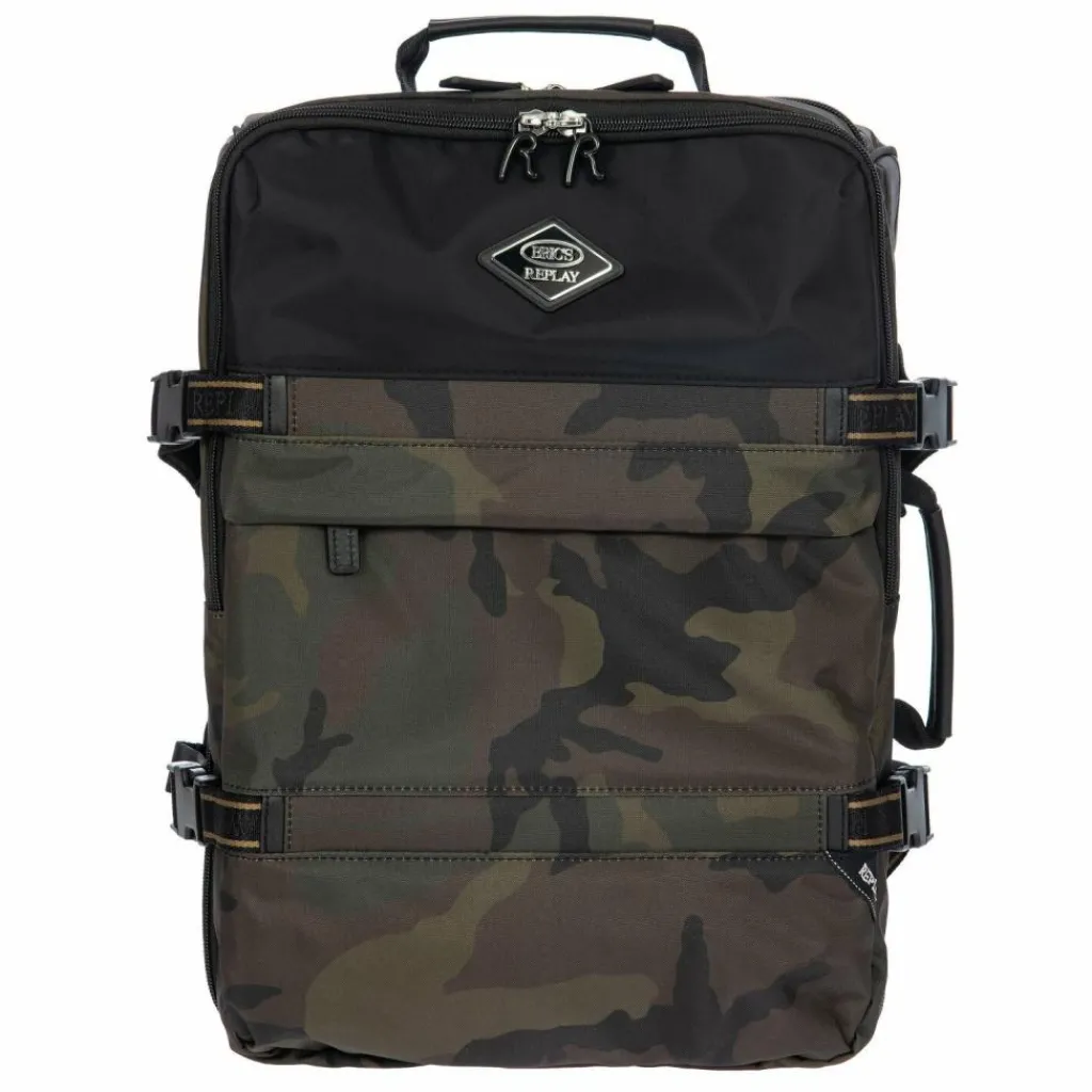 Bric's Daypacks<Bric´s x Replay Daypack 42 cm Laptopfach green camou