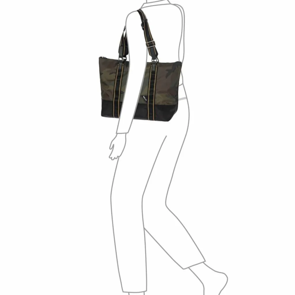 Bric's Shopper<Bric´s x Replay Shopper Tasche 33 cm green camou