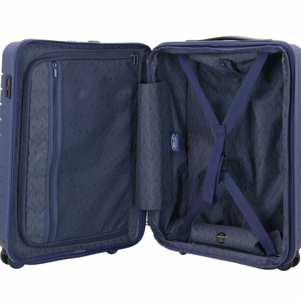 Bric's Hartgepäck Kabinengepäck|4-Rollen Kabinentrolleys<BY Ulisse 4-Rollen Kabinentrolley 55 cm ocean blue
