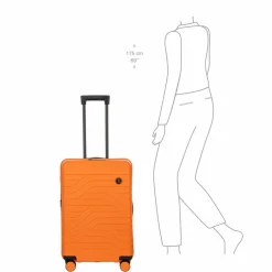 New Bric's BY Ulisse 4-Rollen Trolley 65 cm orange