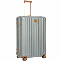 Bric's 4-Rollen Koffer|Hartgepäck<Capri 4 Rollen Trolley 78 cm mit Dehnfalte silver