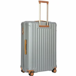Bric's 4-Rollen Koffer|Hartgepäck<Capri 4 Rollen Trolley 78 cm mit Dehnfalte silver