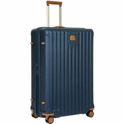 Bric's Hartgepäck|4-Rollen Koffer<Capri 4 Rollen Trolley 84 cm mit Dehnfalte blue
