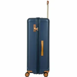 Bric's Hartgepäck|4-Rollen Koffer<Capri 4 Rollen Trolley 84 cm mit Dehnfalte blue