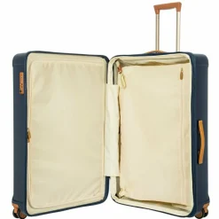 Bric's Hartgepäck|4-Rollen Koffer<Capri 4 Rollen Trolley 84 cm mit Dehnfalte blue