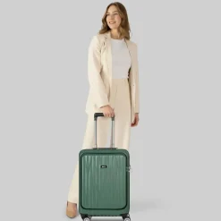 Bric's Cervia 2.0 4 Rollen Kabinentrolley S 55 cm Laptopfach mit Dehnfalte