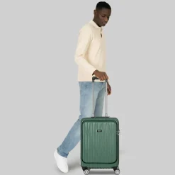 Bric's Cervia 2.0 4 Rollen Kabinentrolley S 55 cm Laptopfach mit Dehnfalte